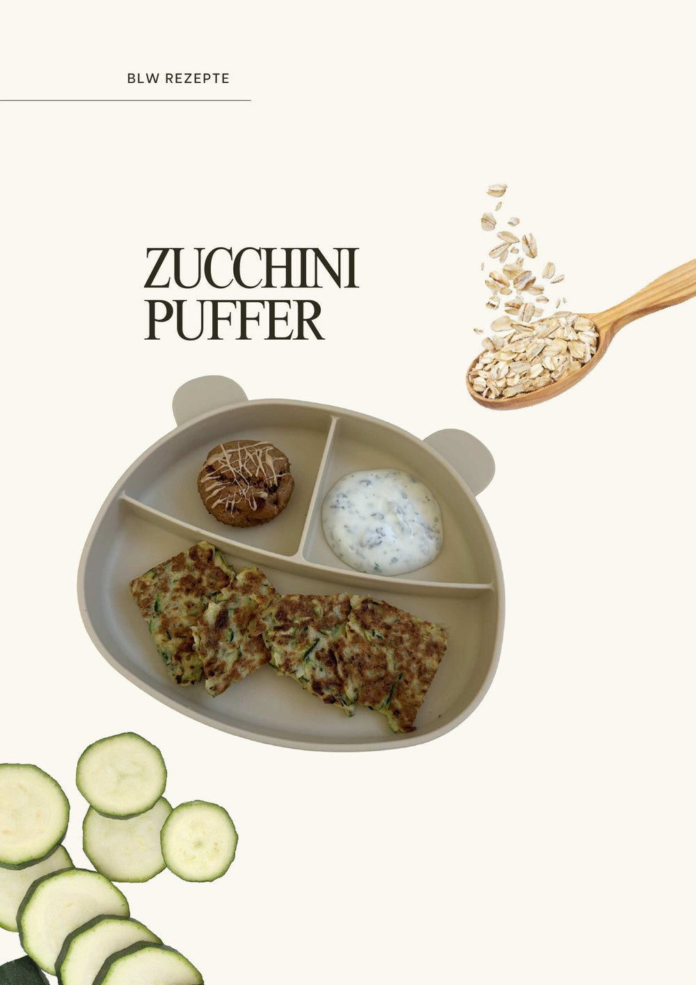 Leseprobe: Rezept Zucchini Puffer